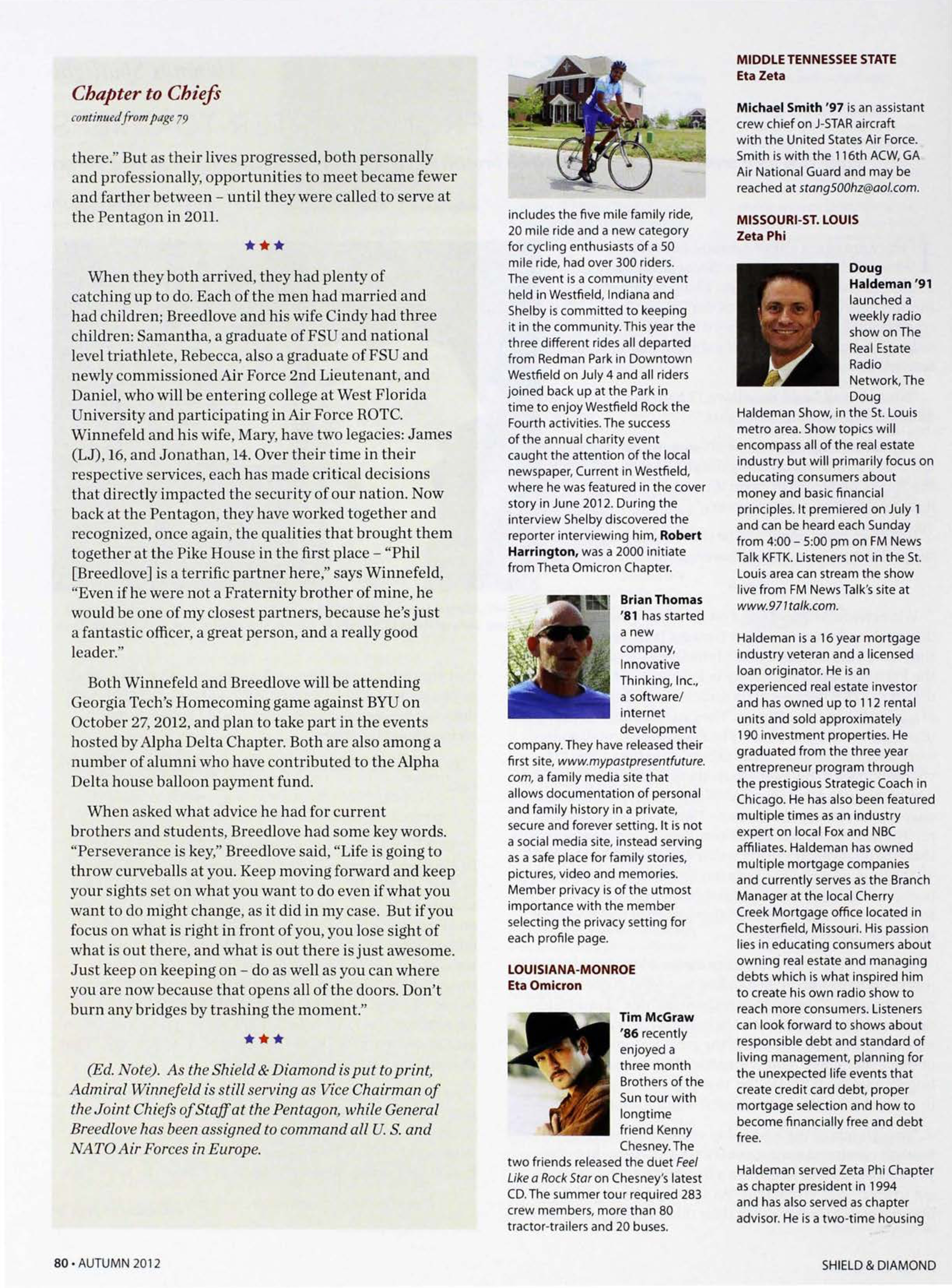 Alumni Notes, Continued 2, Autumn 2012